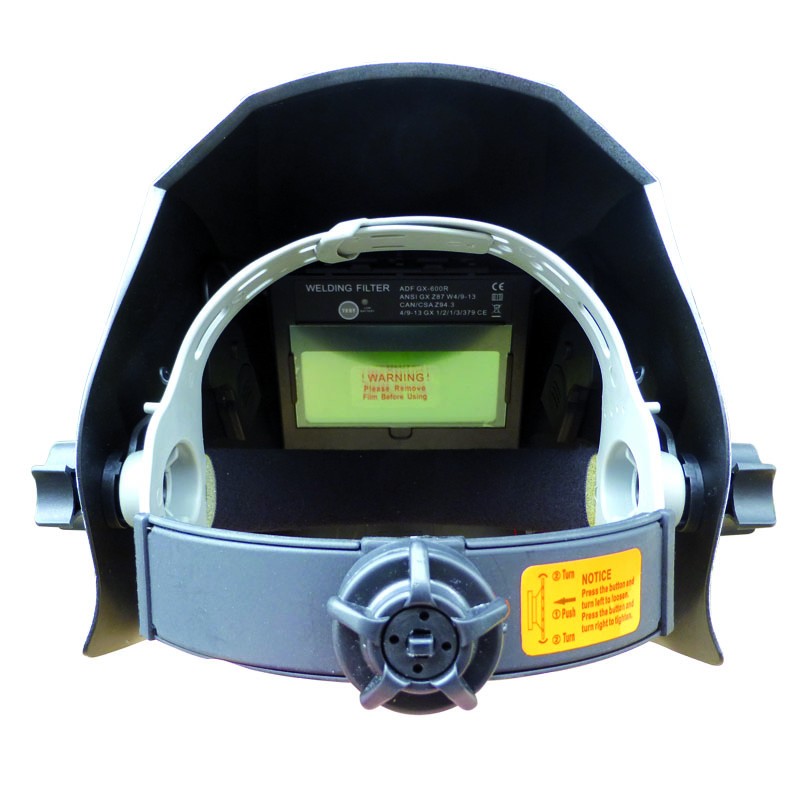 Pantalla de soldar automática con casco SHOCK-SHELL
