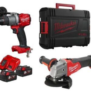 Combokit Taladro Amoladora Milwaukee - Suteva