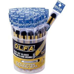 Pack de 40 cúters de bloqueo automático con clip para bolsillo SPC 1 40 - Suteva